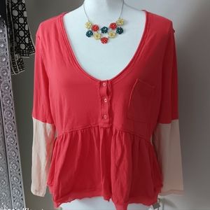 We The Free Layer Look Boho Top